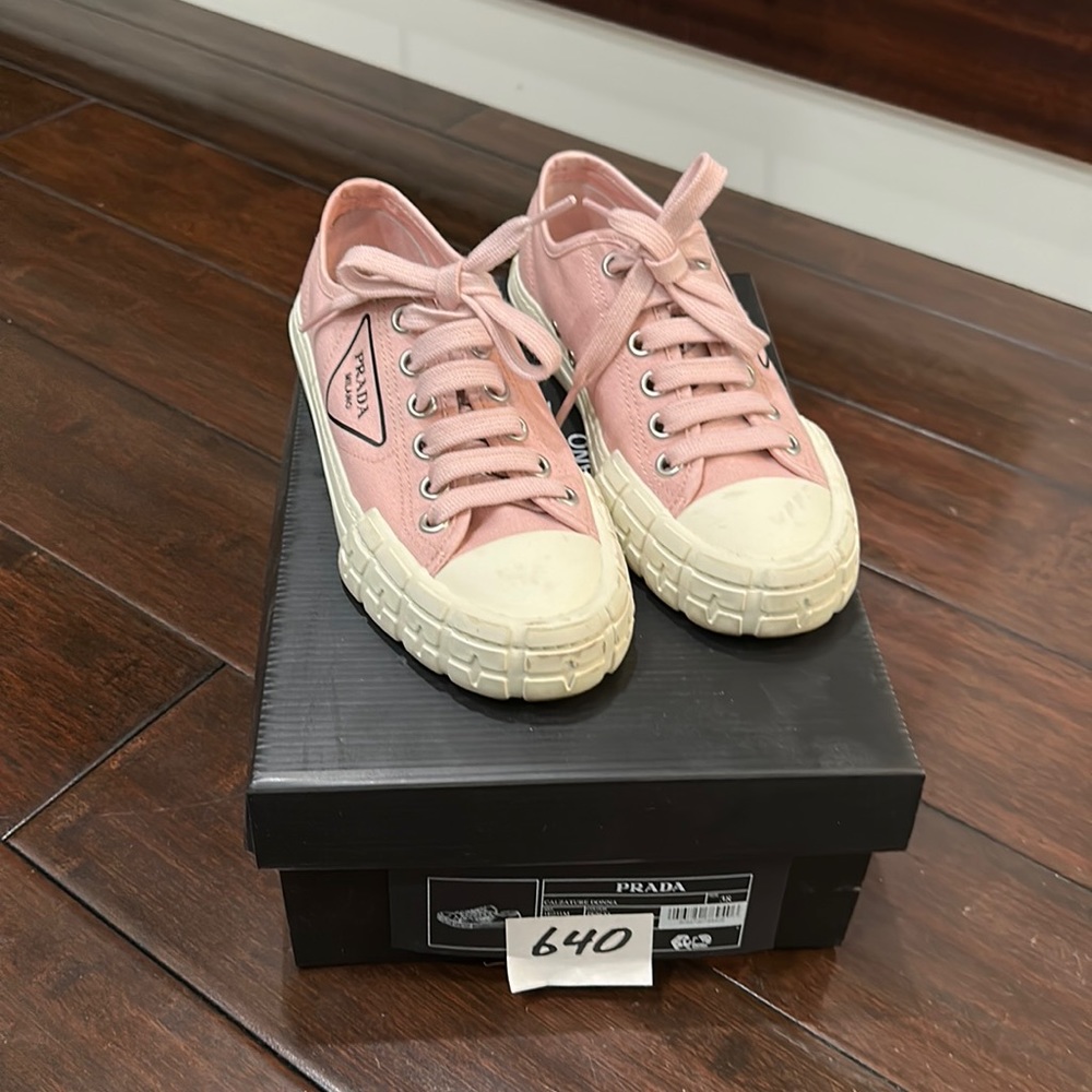 Pink Prada Sneakers